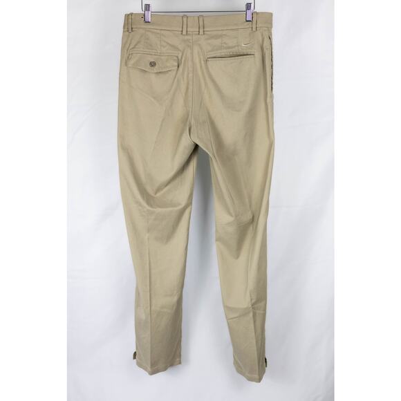 Nike Dri-Fit 32x32 Men's Trousers Tan - Picture 2 of 6